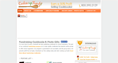 Desktop Screenshot of cookinupfunds.com